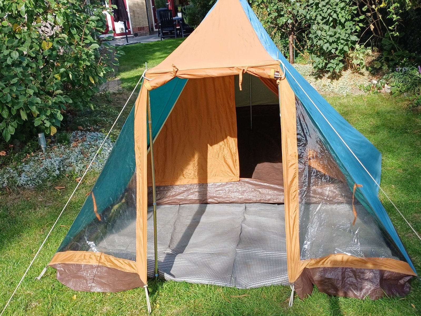 Trail Adventure Marabou 2-3 tent met extra gratis grondzeil, Ophalen, Gebruikt, Tot en met 3