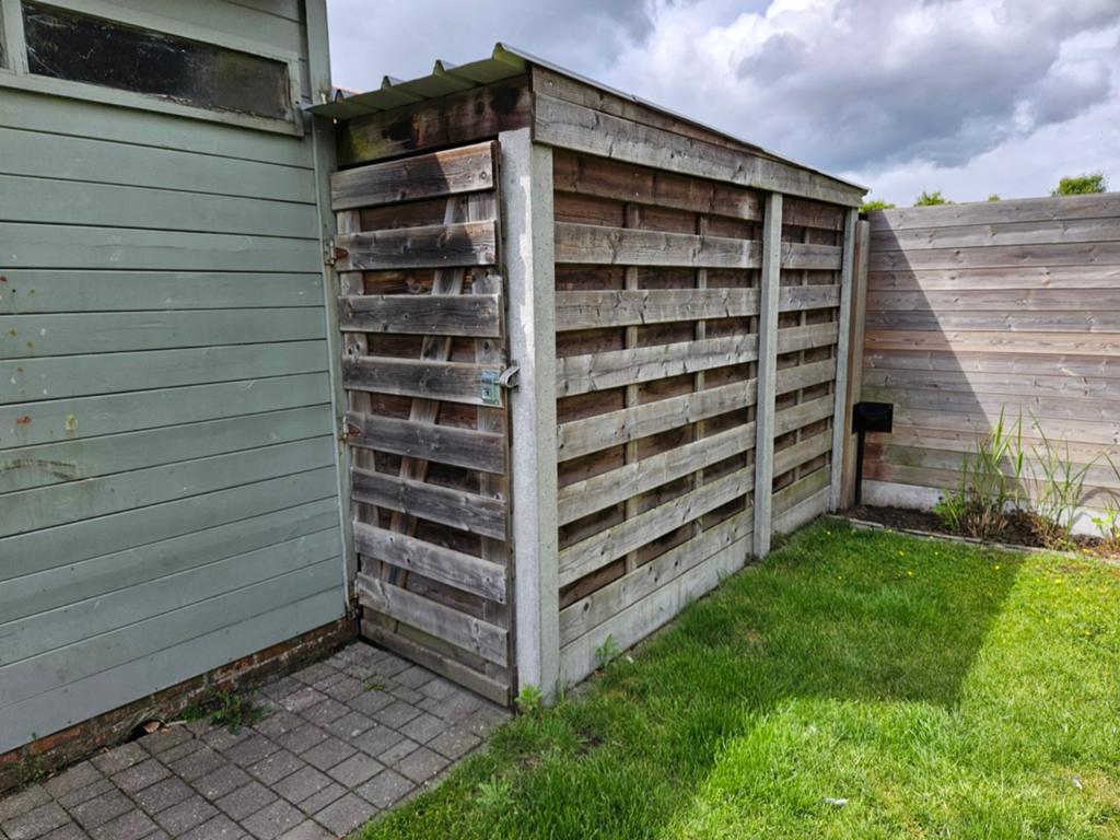 Platenkot, Tuin en Terras, Bergingen en Tuinkasten, Ophalen