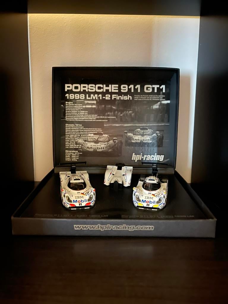Porsche 1/24 model doos HPI racing, Hobby en Vrije tijd, Ophalen, Nieuw, Auto, Overige merken