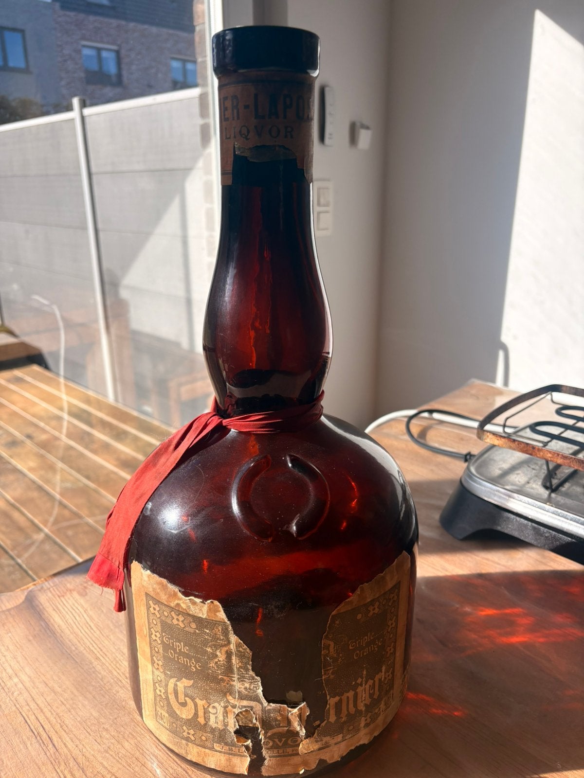 Grote vintage Grand Marnier dummy fles (3 Liter / Reuze fles, Verzamelen, Ophalen of Verzenden, Gebruikt