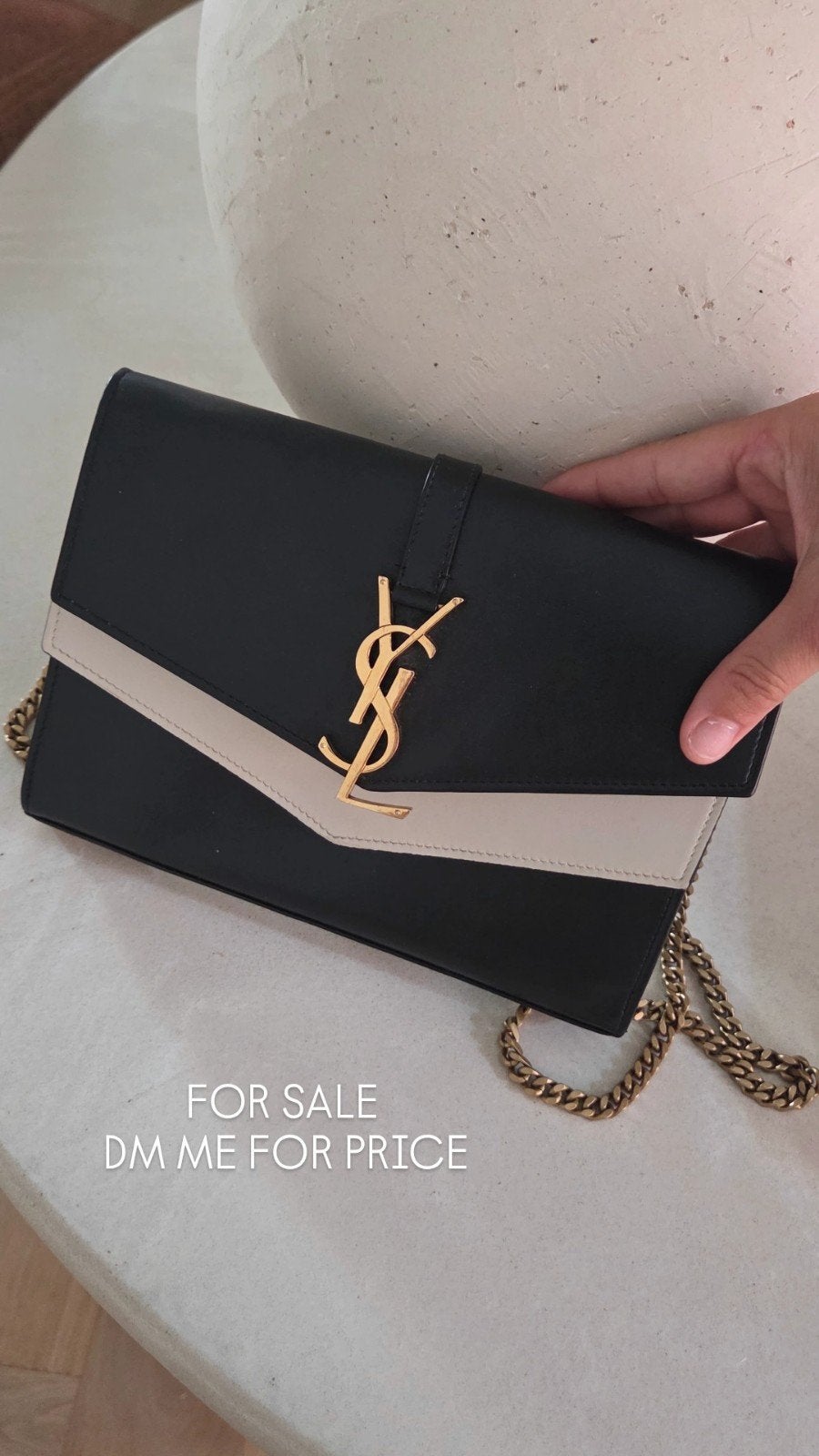 SAC YSL YVES SAINT LAURENT, Bijoux, Sacs & Beauté, Sacs | Sacs Femme, Enlèvement ou Envoi, Comme neuf, Noir, Sac à bandoulière