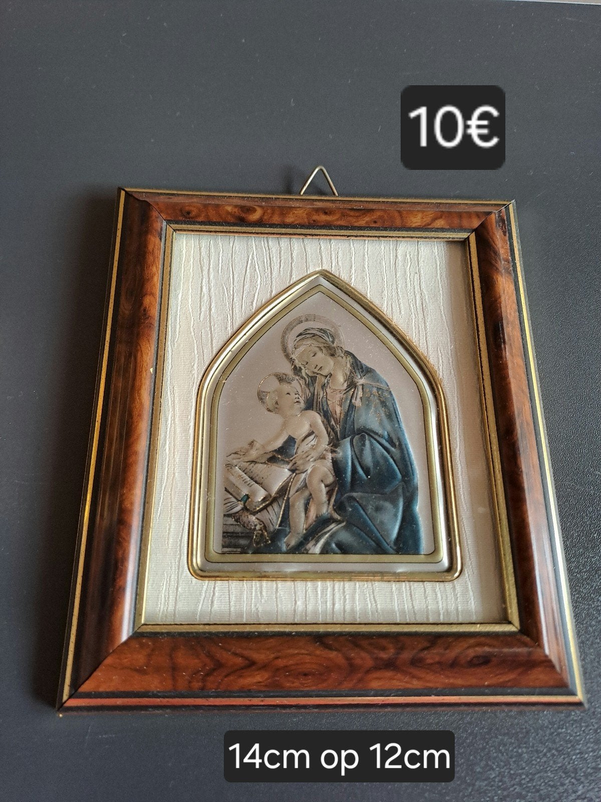Kadertje Italiaanse kunst, Antiek en Kunst, Antiek | Religieuze voorwerpen, Ophalen of Verzenden