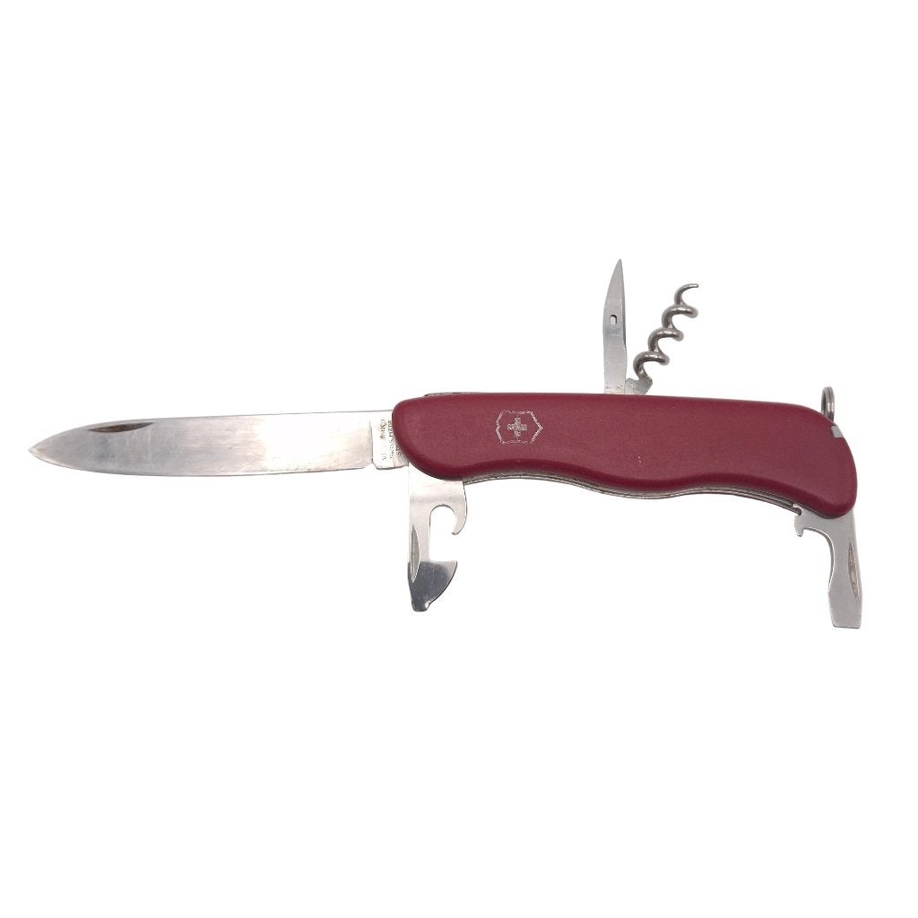 Verrou coulissant Victorinox Picnicker rouge — Classe C, Enlèvement ou Envoi, Comme neuf