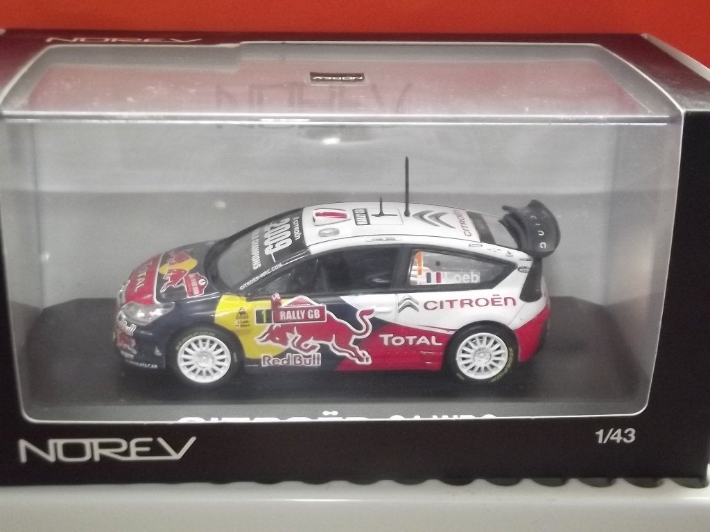 Citroën C4 WRC RAC Rallye LOEB/ELENA - Echelle 1:43, Enlèvement ou Envoi, Neuf, Voiture, Norev