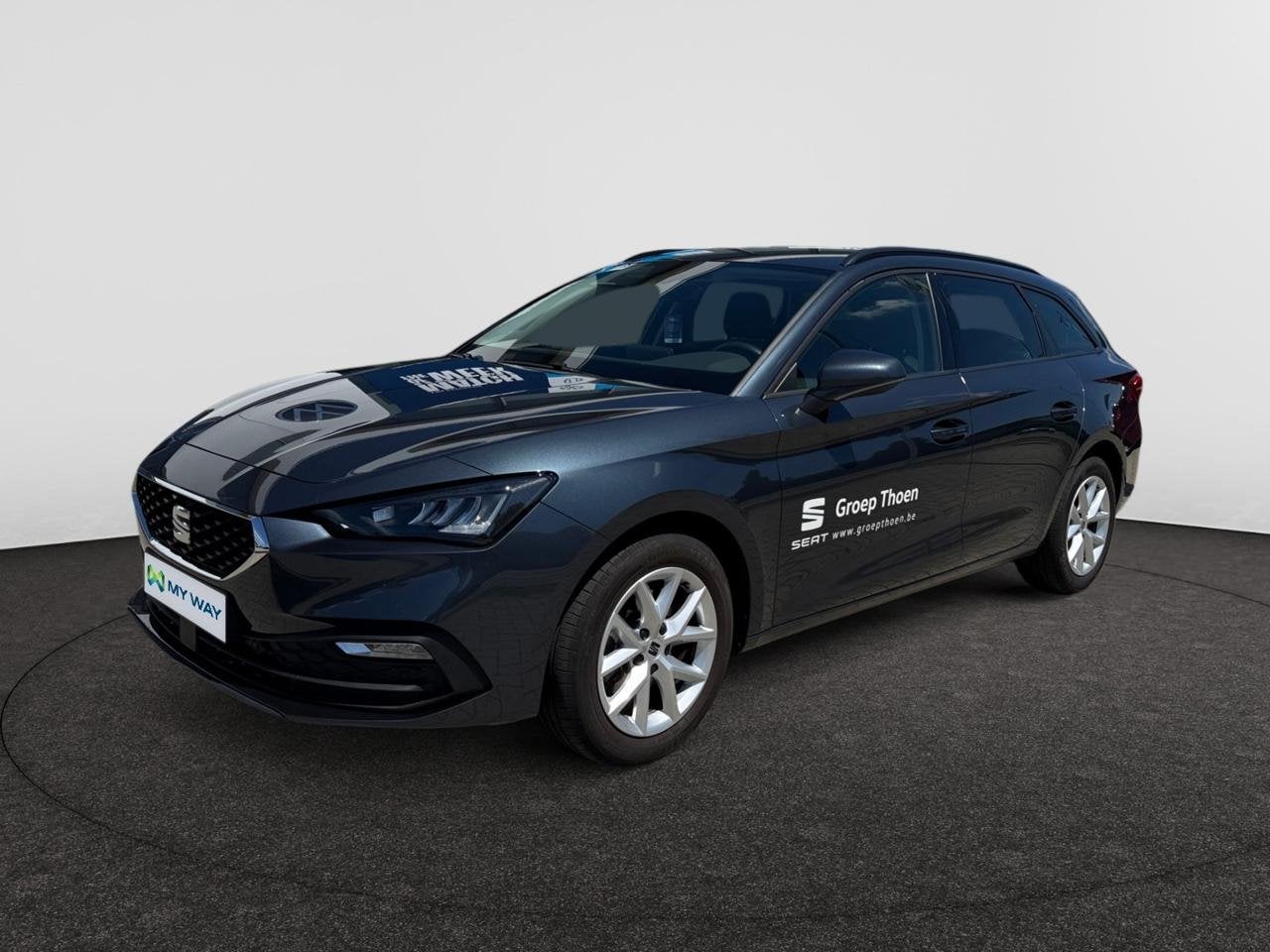 Seat Leon ST 1.5 eTSI 150pk DSG MHEV Move! Navi, Autos, 121 g/km, Argent ou Gris, Achat, Leon