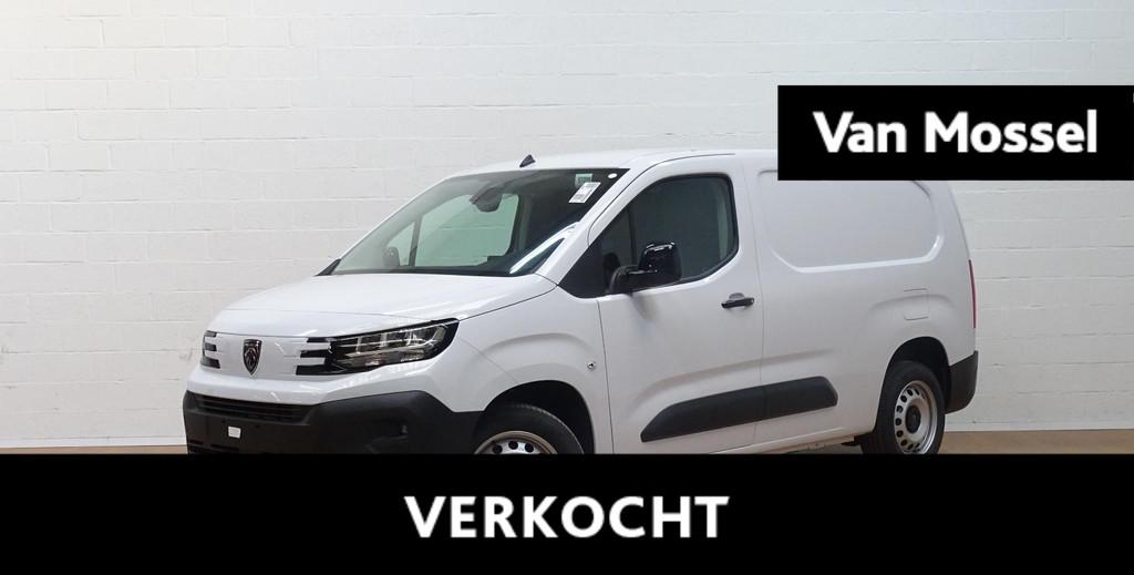 Peugeot Partner 1.5 BHDi L2 Heavy 96kW EAT8, Auto's, Bestelwagens en Lichte vracht, 4 deurs, Stof, Gebruikt, Zwart