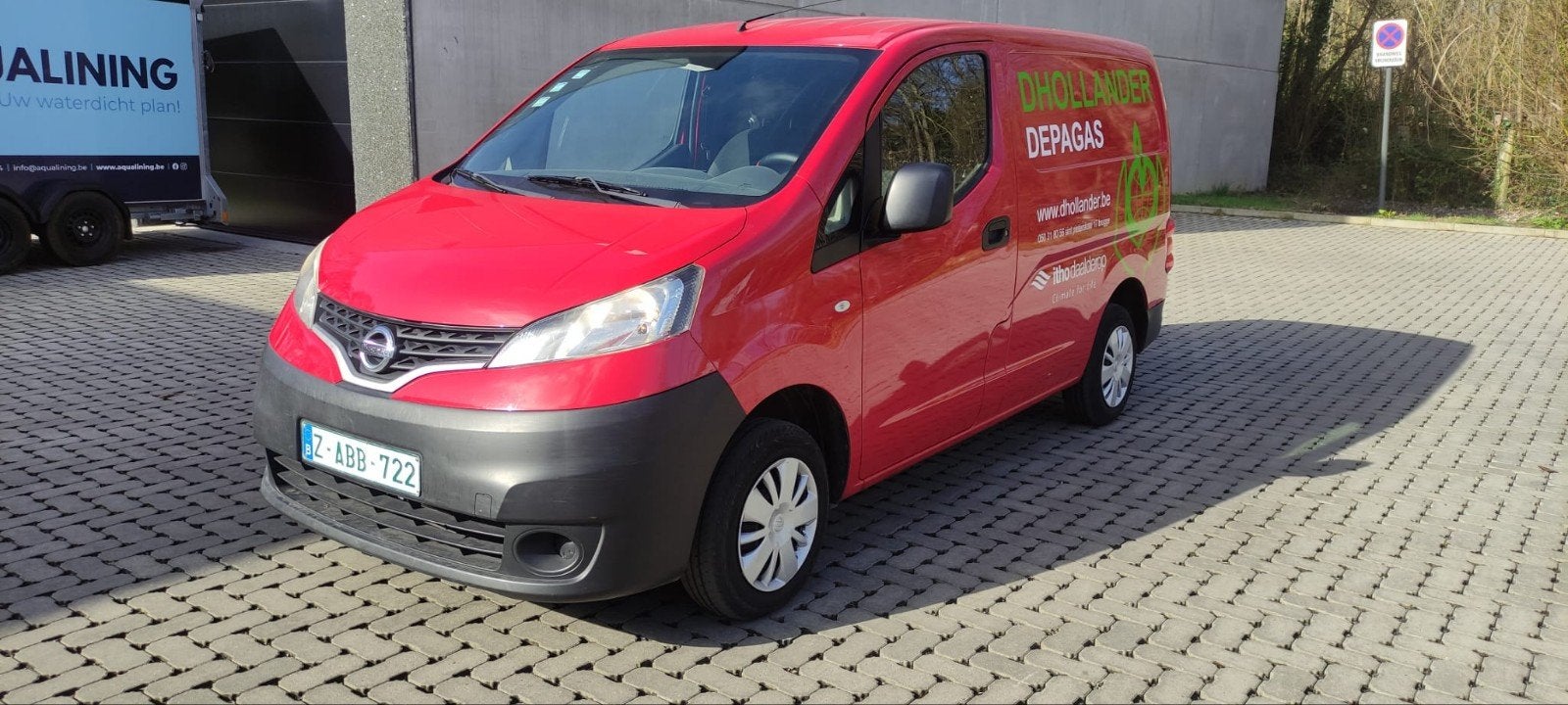 Nissan Nv200 1.5 dci 122.000 km 2015, Autos, Rouge, Euro 5, Achat, Electronic Stability Program (ESP)