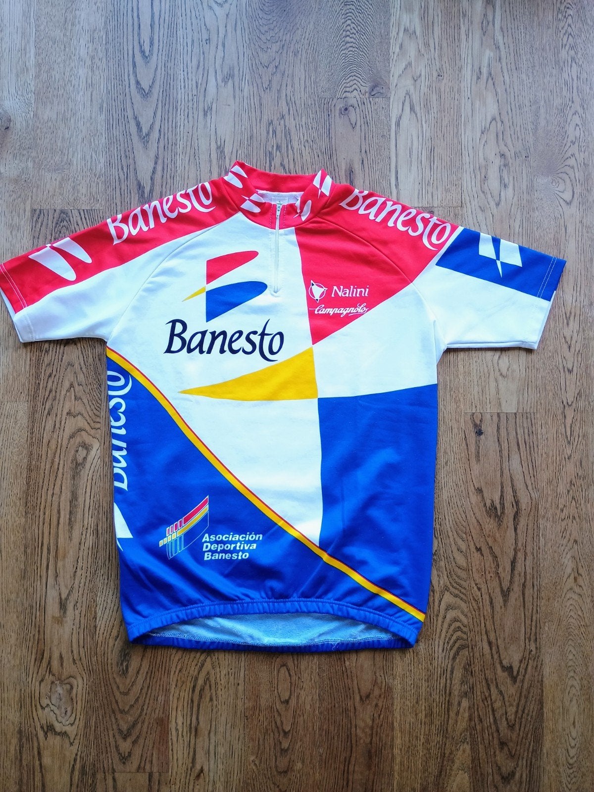 Banesto Nalini Campagolo wielertrui, Vélos & Vélomoteurs, Accessoires vélo | Vêtements de cyclisme, Enlèvement