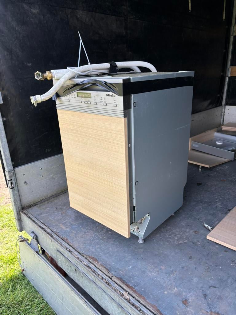 Miele vaatwasmachine inbouw, Ophalen, Gebruikt, Minder dan 10 liter, Energieklasse A of zuiniger