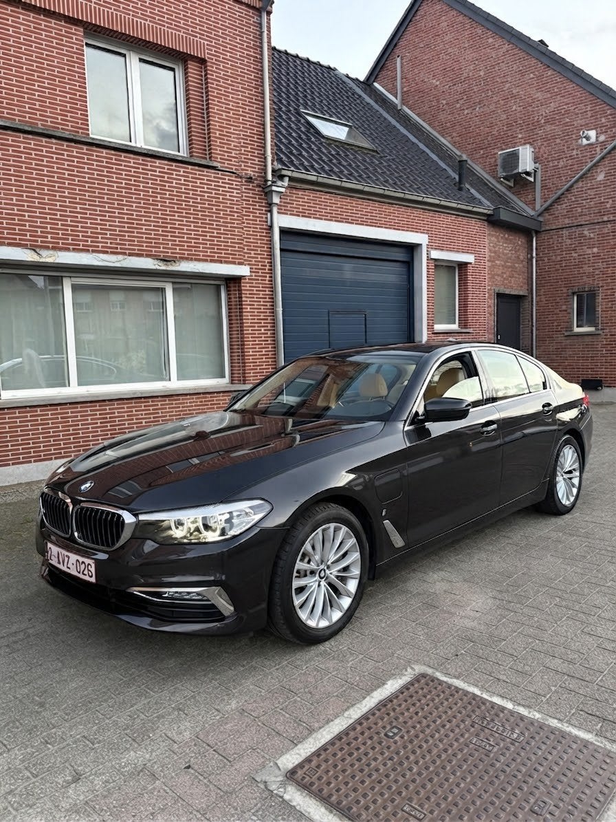 Bmw 530e hybride, Auto's, Automaat, Achterwielaandrijving, Bruin, Leder