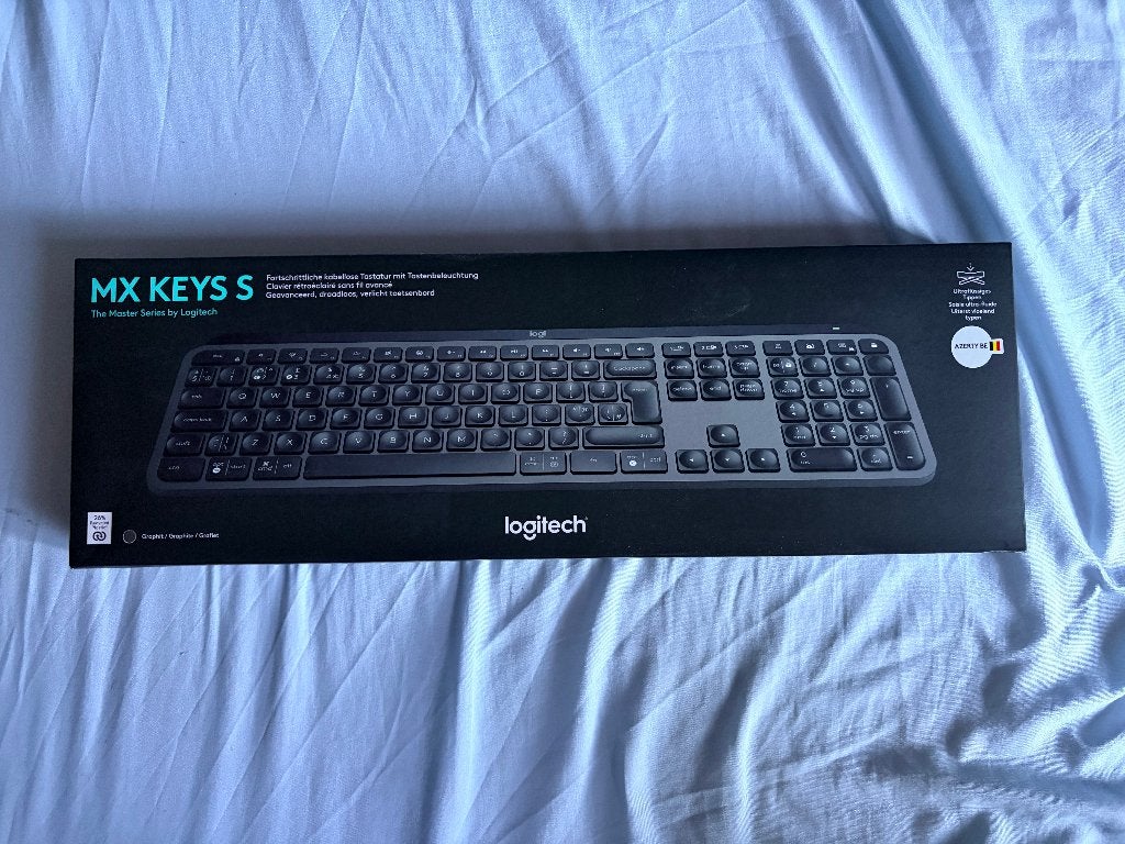 Logitech MX Keys S - Neuf, Informatique & Logiciels, Claviers, Neuf, Logitech G, Enlèvement ou Envoi, Azerty