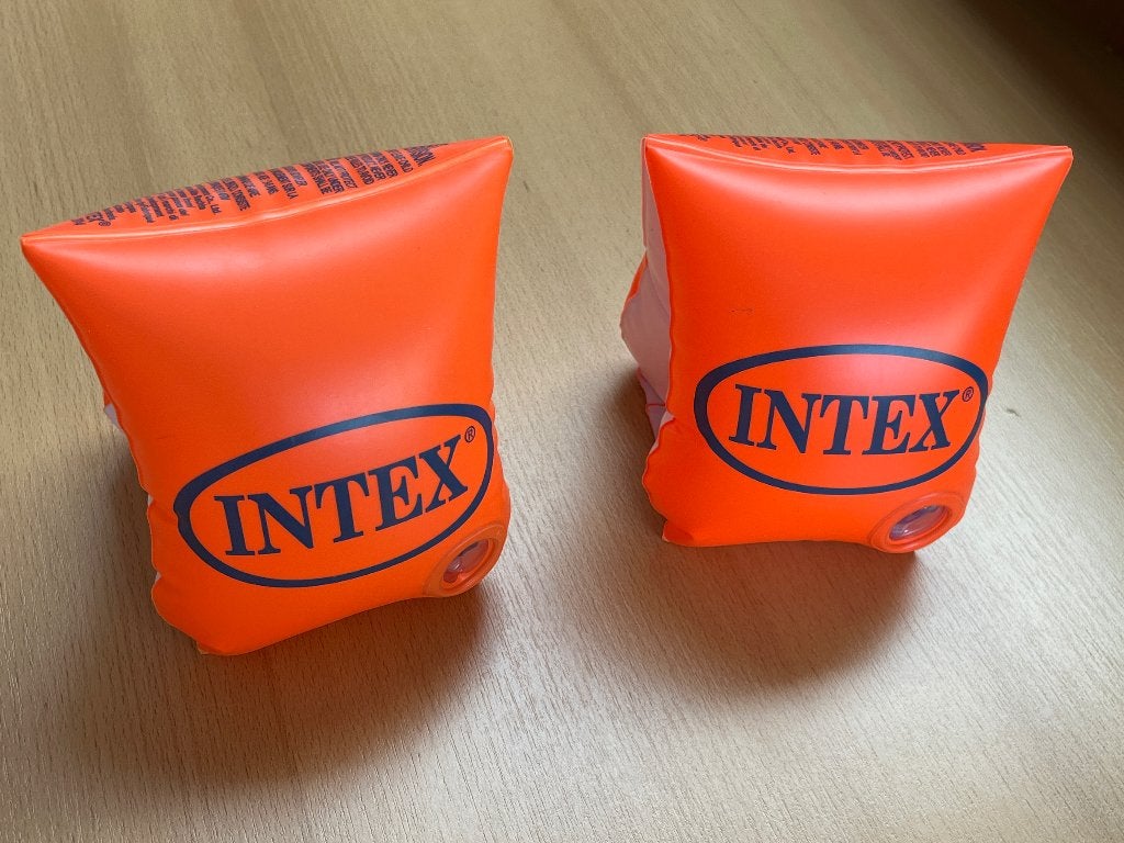 Zwembandjes Intex, Kinderen en Baby's, Ophalen, Zo goed als nieuw