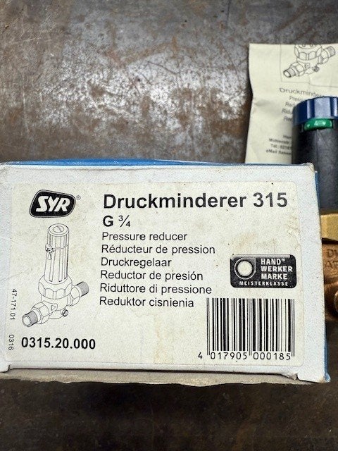 drukregelaar, Bricolage & Construction, Instruments de mesure, Enlèvement, Neuf