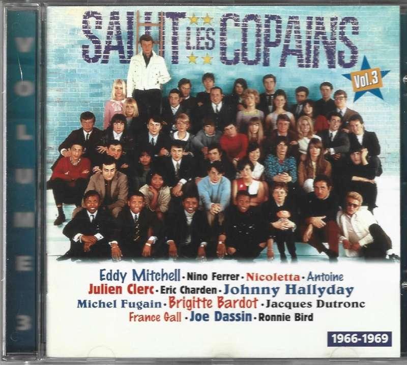 CD Salut Les Copains Vol.3 1966-1969, Ophalen of Verzenden, Zo goed als nieuw