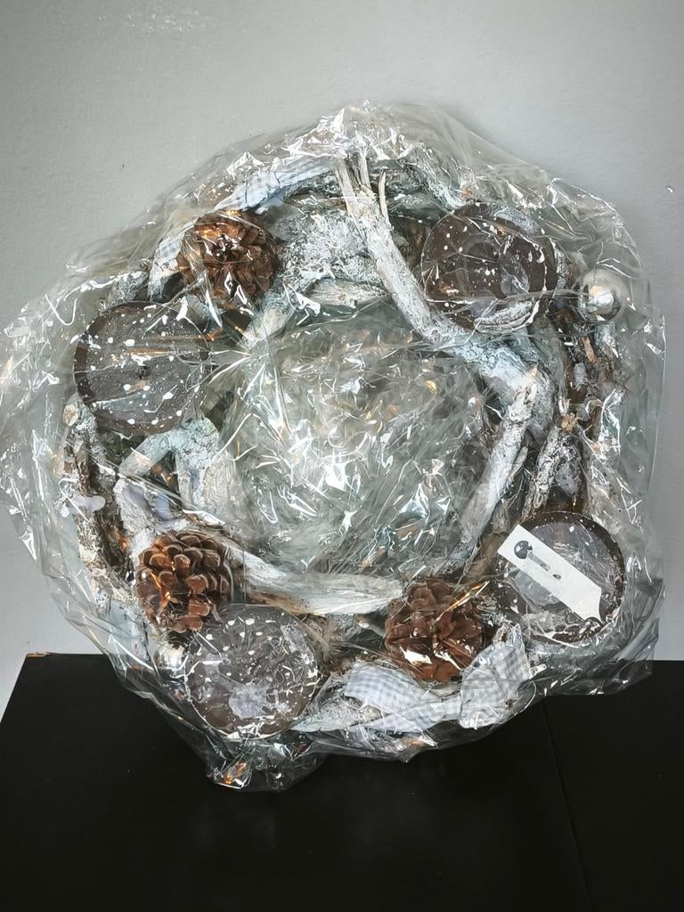 Couronne décorative artisanale, Huis en Inrichting, Woonaccessoires | Kransen, Nieuw, Ophalen of Verzenden