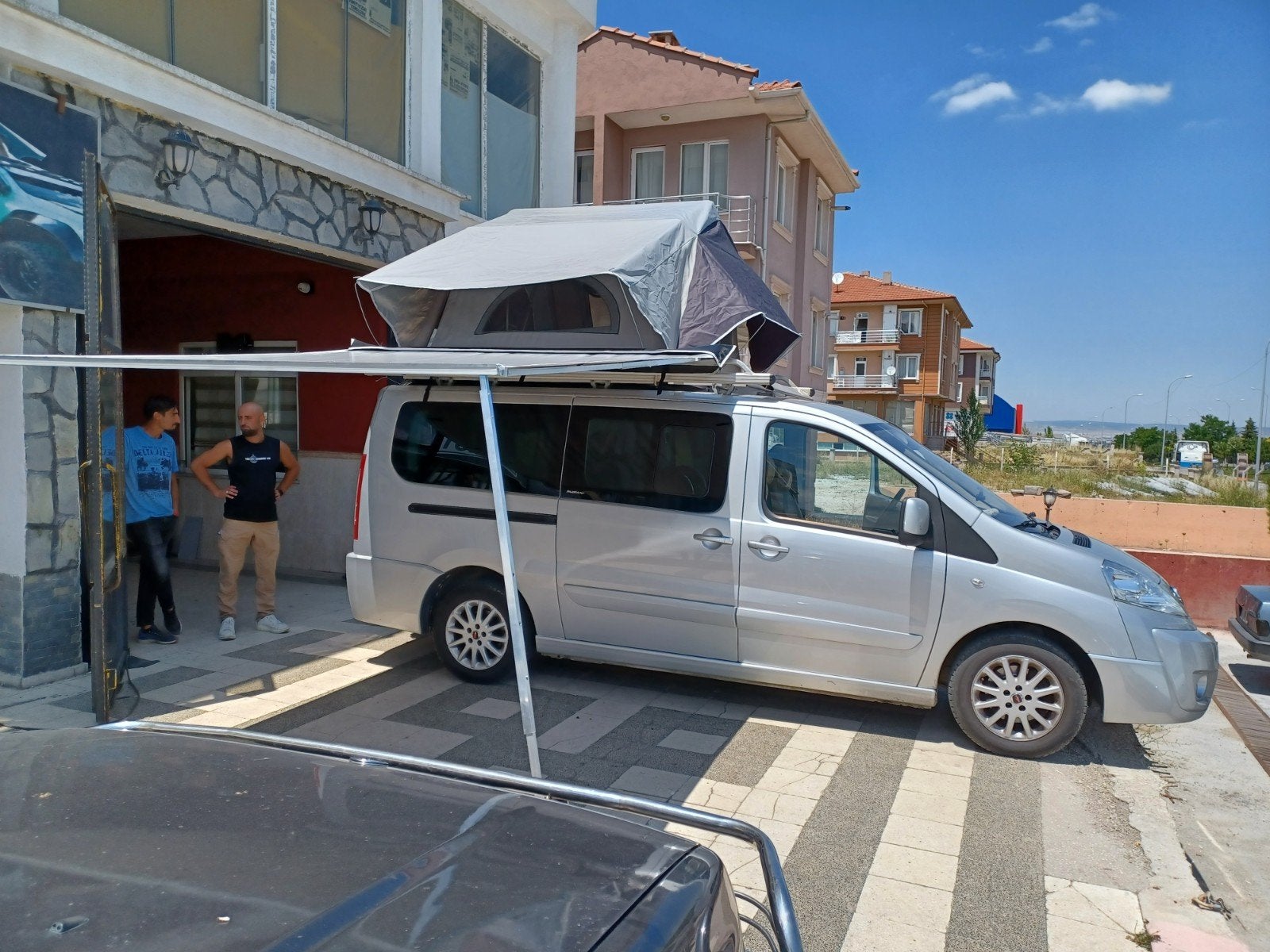 Fiat scudo lichte vracht met daktent, Buscamper of Camperbus, Fiat, Particulier, Fiat