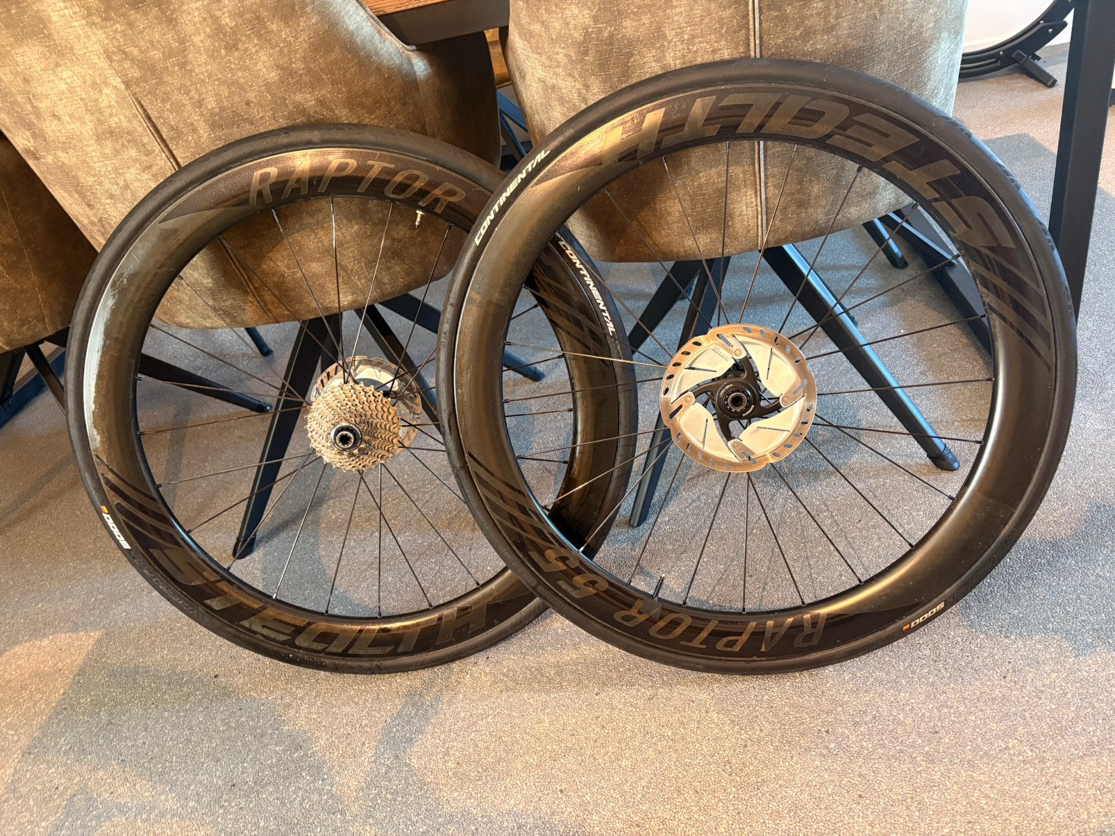 Stealth Raptor 55 mm Disc Center lock HG Shimano, Enlèvement, Comme neuf