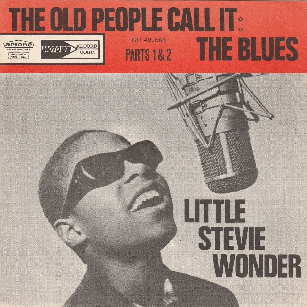 Little Stevie Wonder - The old people call it the blues, CD & DVD, Vinyles Singles, R&B et Soul, 7 inch, Comme neuf, Pressage original