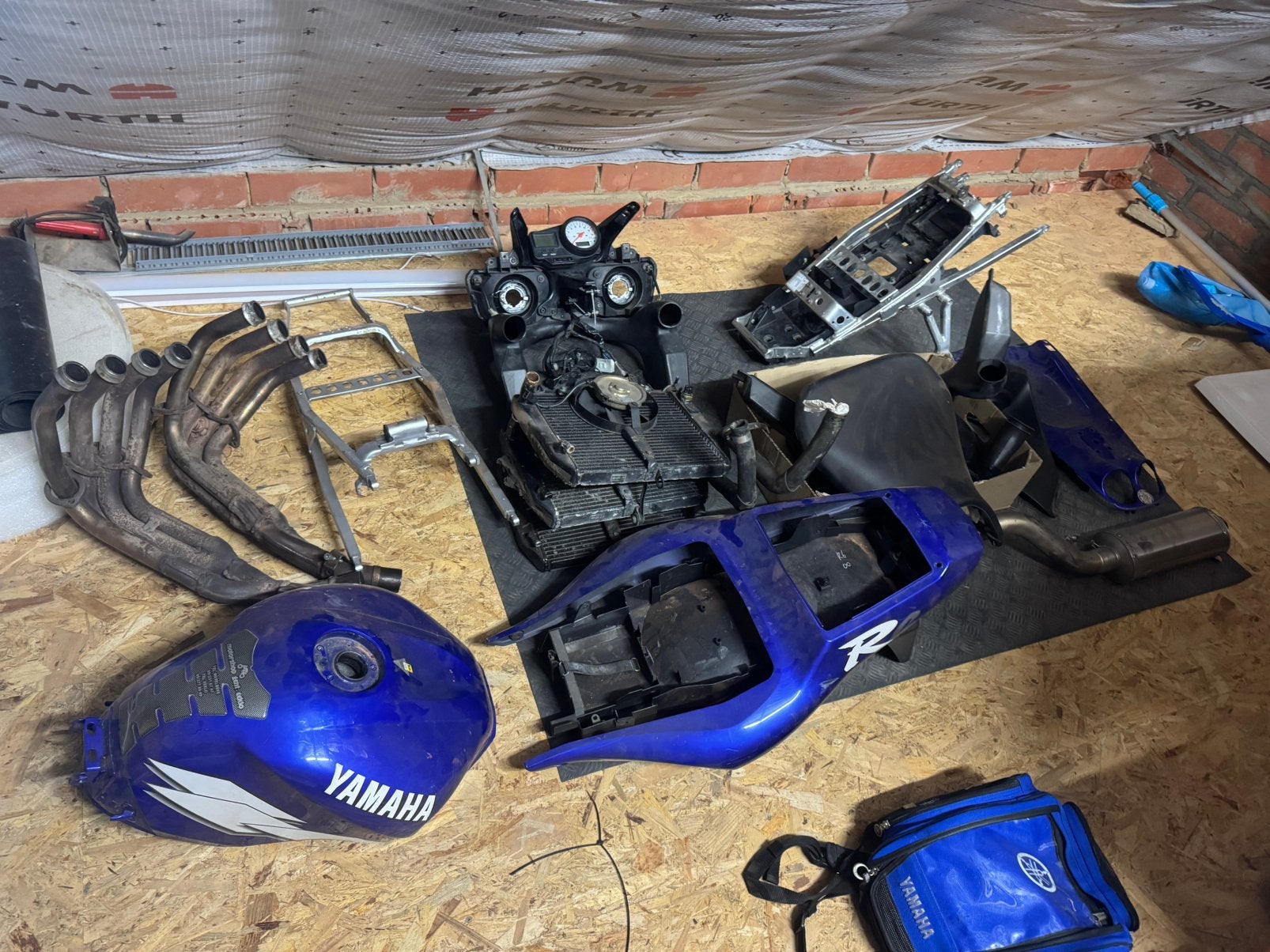 Yamaha r6 onderdelen, Enlèvement, Utilisé
