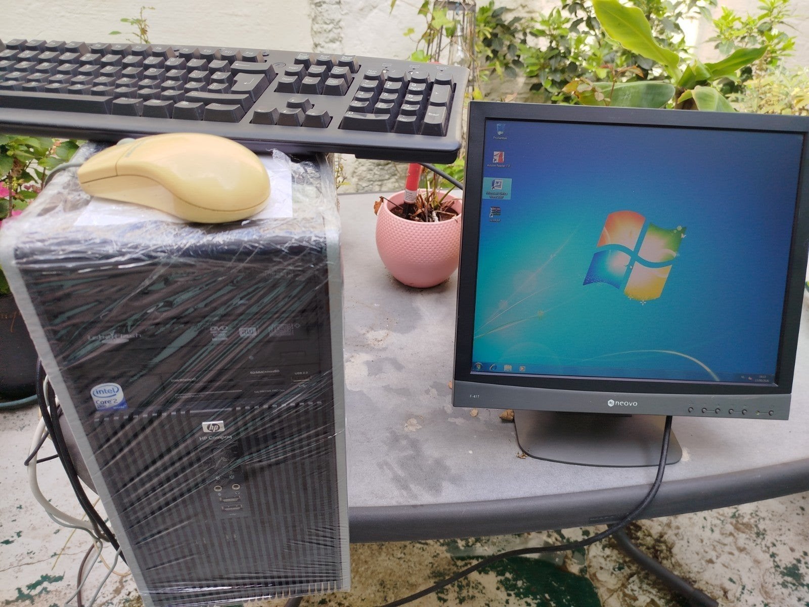 HP Desktop computer, Ophalen