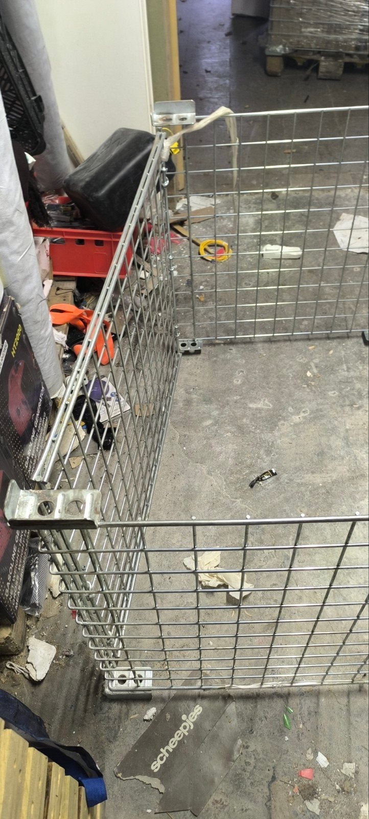 pallet kooi metaal 4stuk, Doe-het-zelf en Bouw, Ophalen, Zo goed als nieuw, IJzer