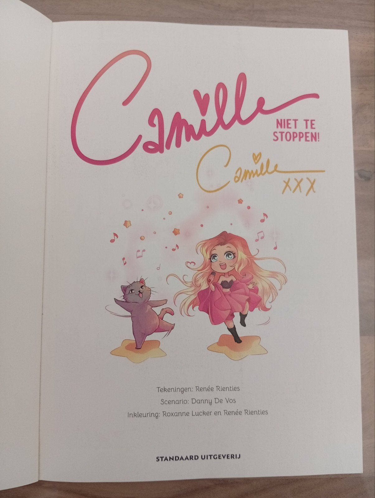 Camille - Danny De Vos - Niet te stoppen! (gesigneerd!), Ophalen, Danny De Vos