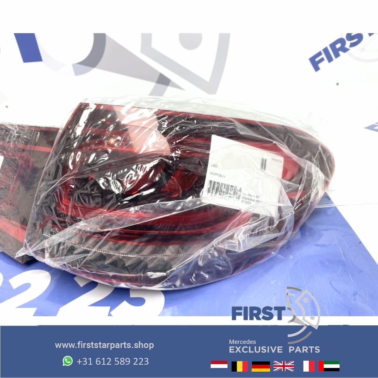 W253 FACELIFT GLC LED ACHTERLICHT SET RECHTS Mercedes 2020-2, Gebruikt, -, Ophalen of Verzenden, -