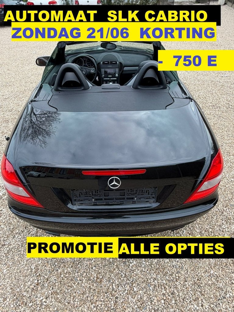 MERCEDES SLK  CABRIO   AUTOMATIC   2007, Auto's, Automaat, SLK, Particulier, 1780 cc