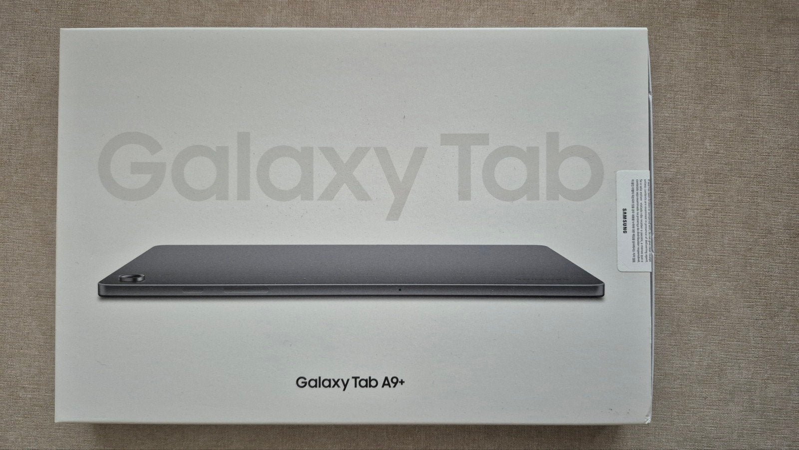 Samsung tablet Tab A9+ nieuw enkel uit de doos voor foto's, Computers en Software, Android Tablets, Ophalen of Verzenden