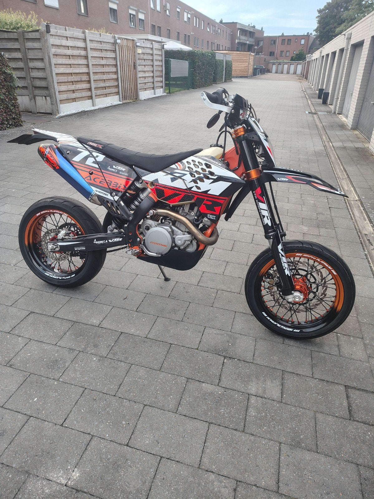 ktm 450 exc supermotard, 450 cc, Sportuitlaat, Particulier, 12 t/m 35 kW