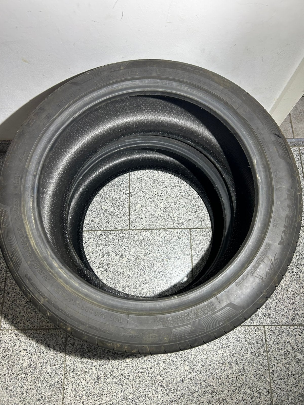 2 pneus été Nexen N’Fera Sport — 225/45 R17 94W, Autos : Pièces & Accessoires, Pneus & Jantes, Enlèvement, Pneus été, Pneu(s)