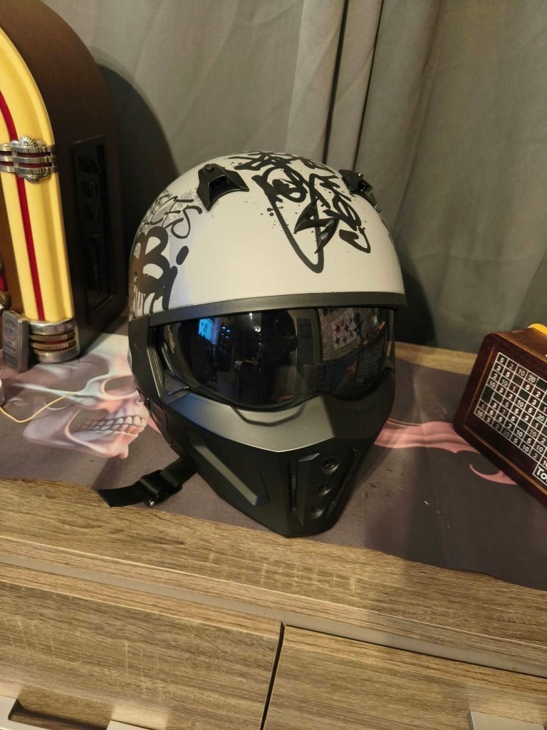 motorhelm, Motoren, Dames, Integraalhelm, L, Tweedehands