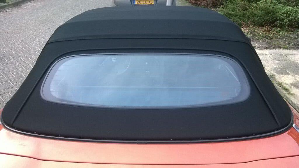 Mg F mgf mg tf mgtf zwarte softtop + glazenruit opgebouwd op, -, -, Nieuw, Ophalen of Verzenden