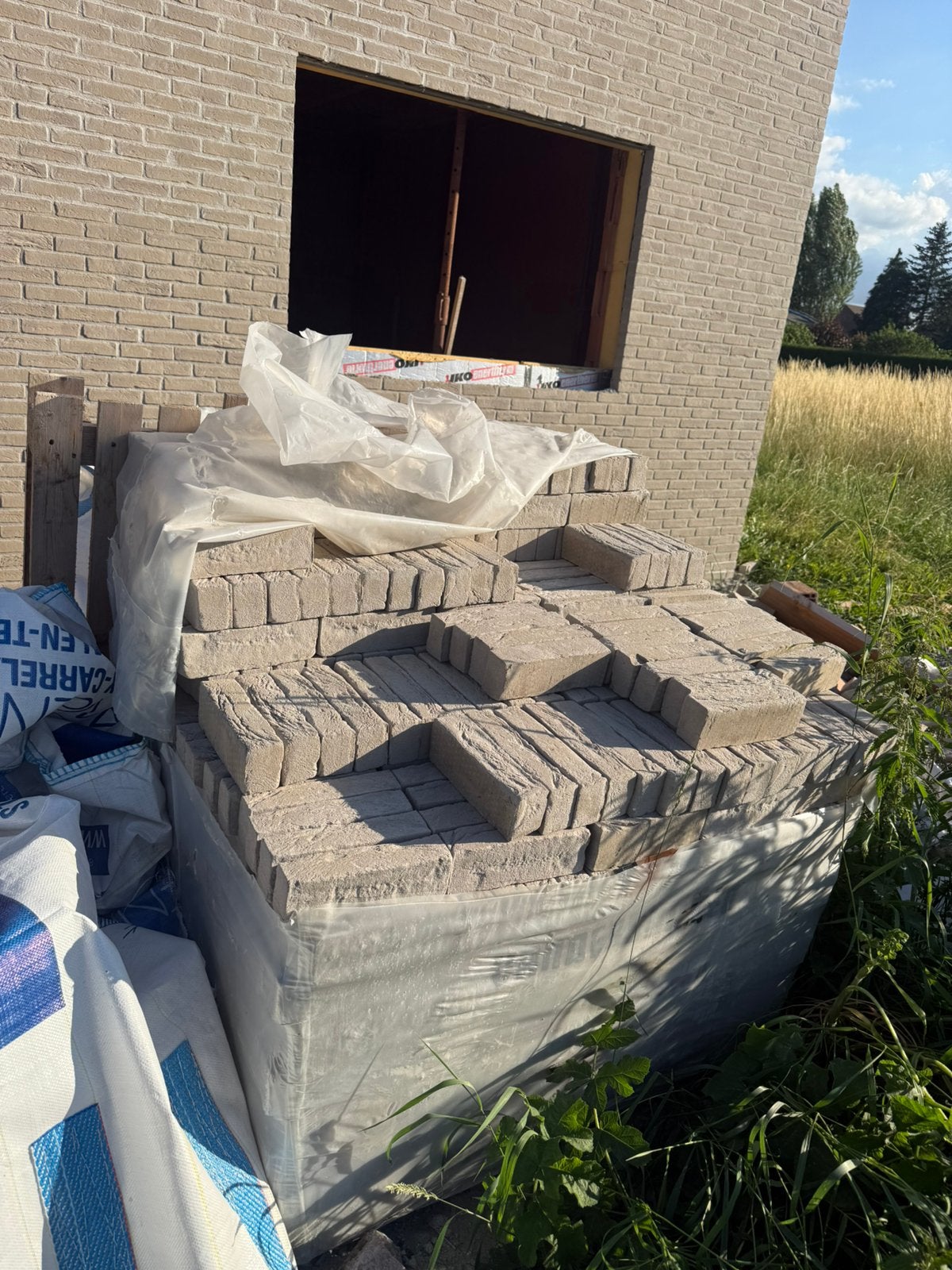 Palette de brique Argentis Vandersanden, Bricolage & Construction, Briques, Enlèvement ou Envoi, Comme neuf