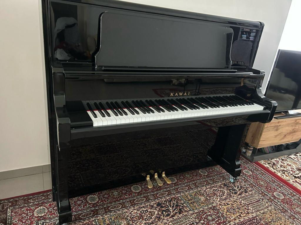Kawai US-50, Muziek en Instrumenten, Piano's, Ophalen, Zwart, Zo goed als nieuw, Piano