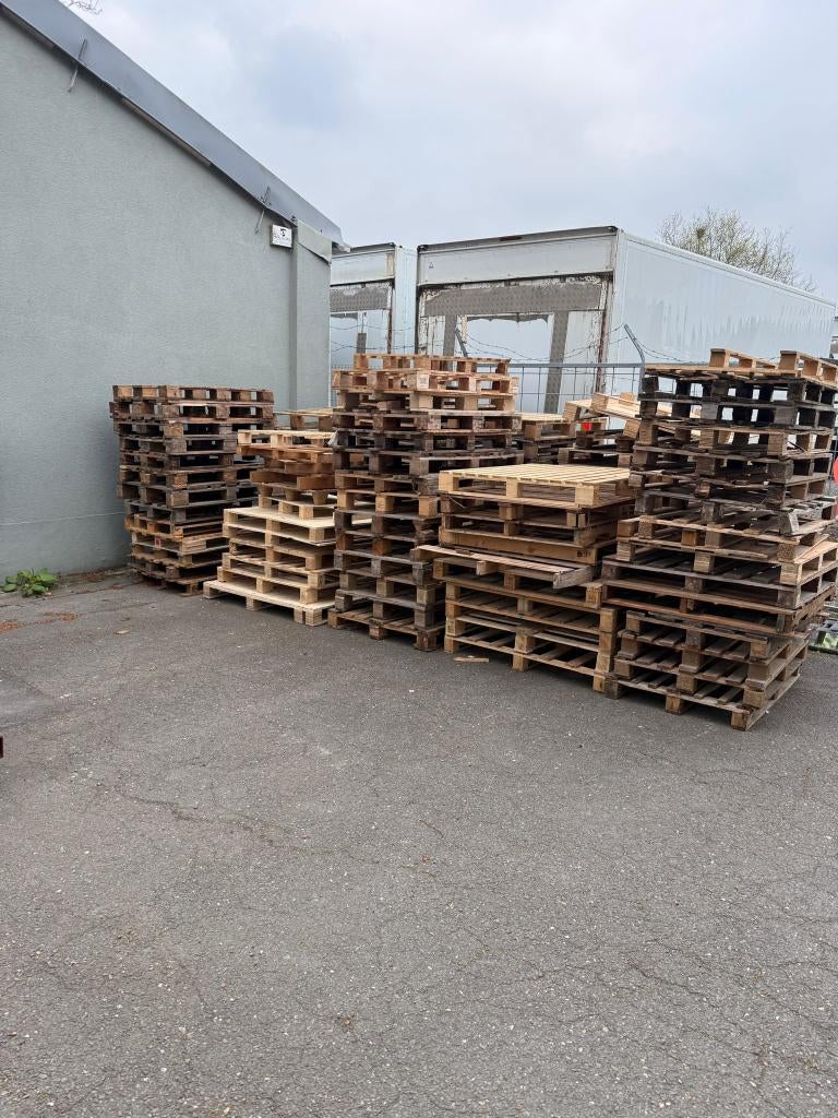 Gratis Paletten, Doe-het-zelf en Bouw, Hout en Planken, Ophalen, Gebruikt