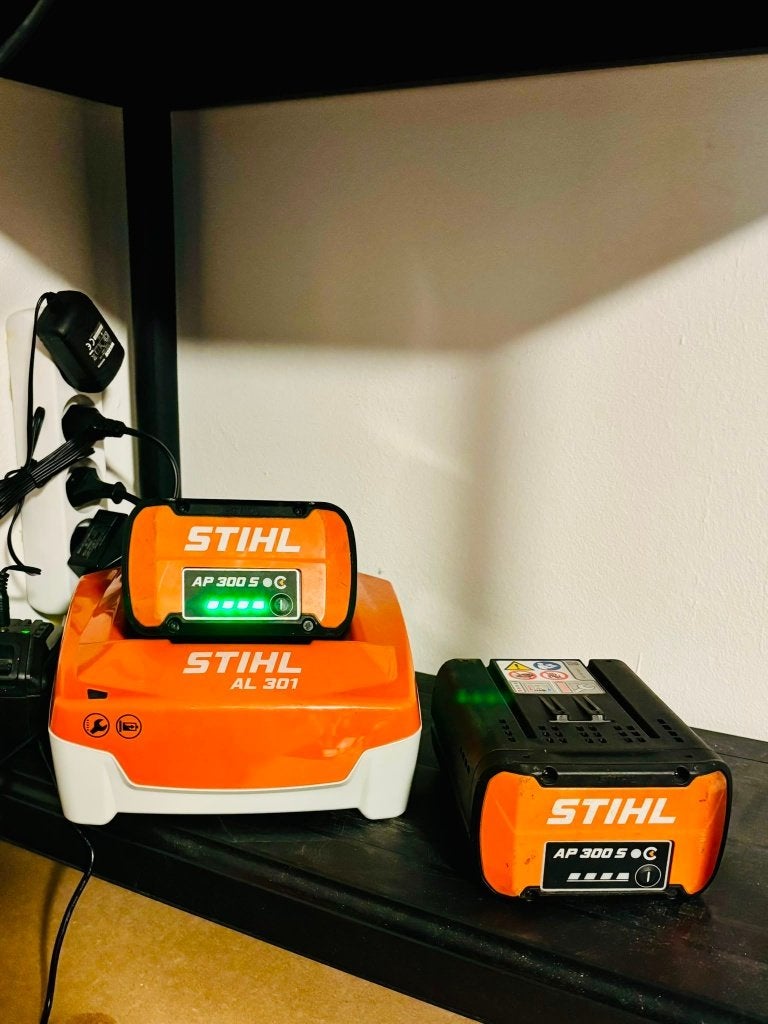STIHL accuset uit het AP-systeem., Enlèvement, Comme neuf
