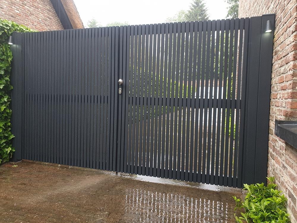 Aluminium poorten op maat, Ophalen, Nieuw, Aluminium