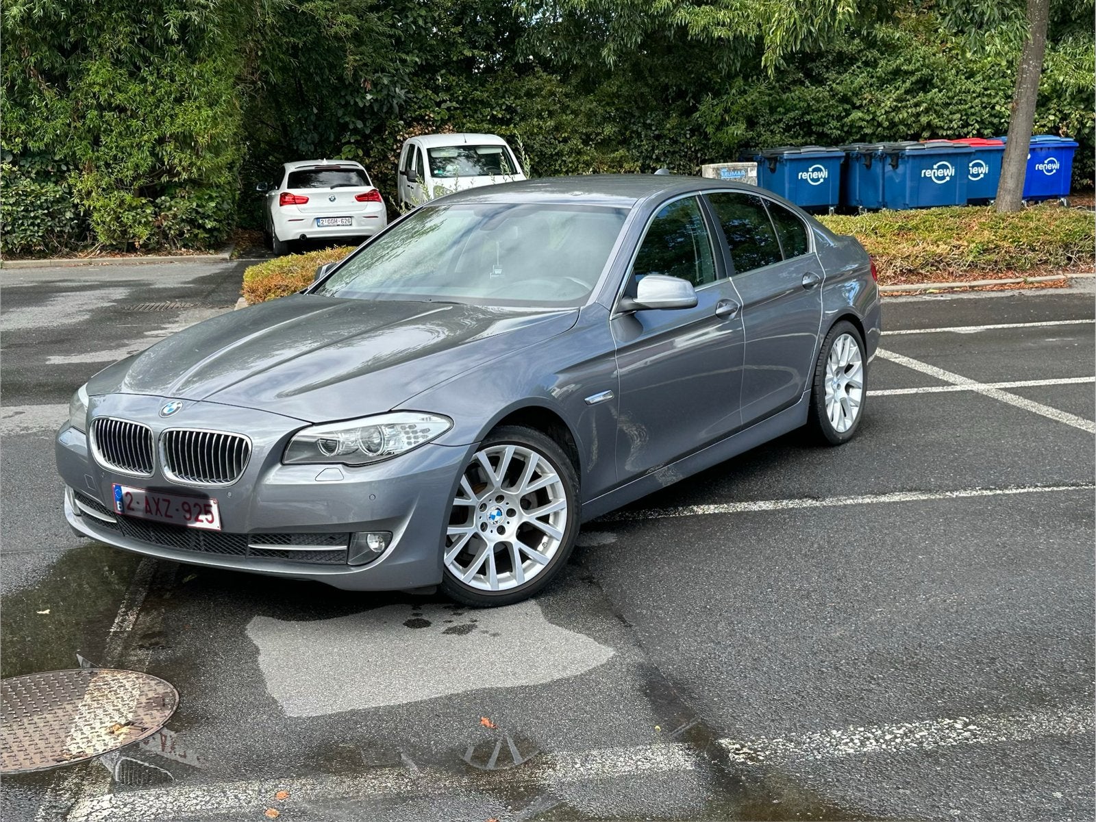 BMW f10 520i bwj 2013 113000km benzine, Auto's, BMW, Automaat, Achterwielaandrijving, Zwart, 4 cilinders