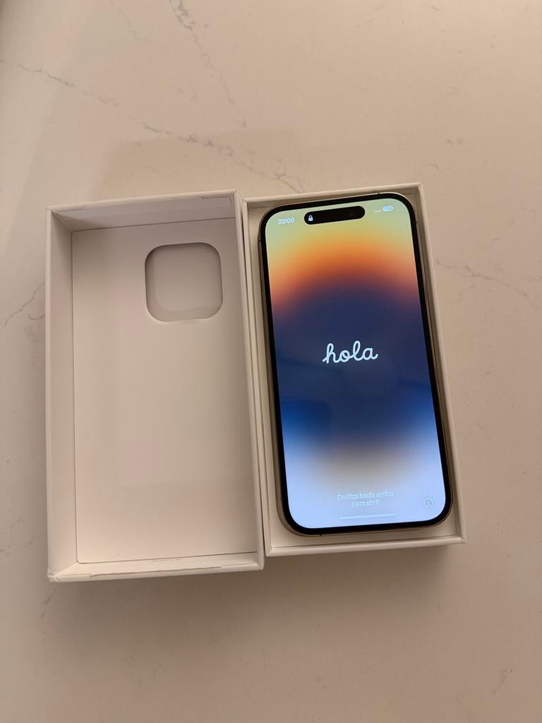 Iphone 14pro 128gb, Ophalen, Zo goed als nieuw, Zonder abonnement, Goud