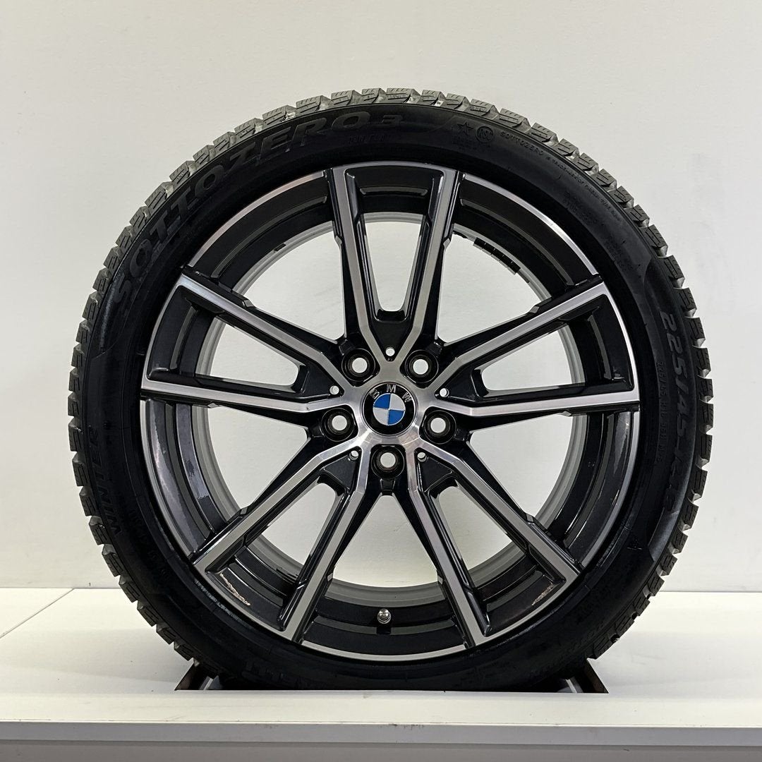 BMW 2, 3, 4 SERIE G21 G22 G23 G42 SET VELGEN + WINTERBANDEN, 18 inch, Gebruikt, -, -