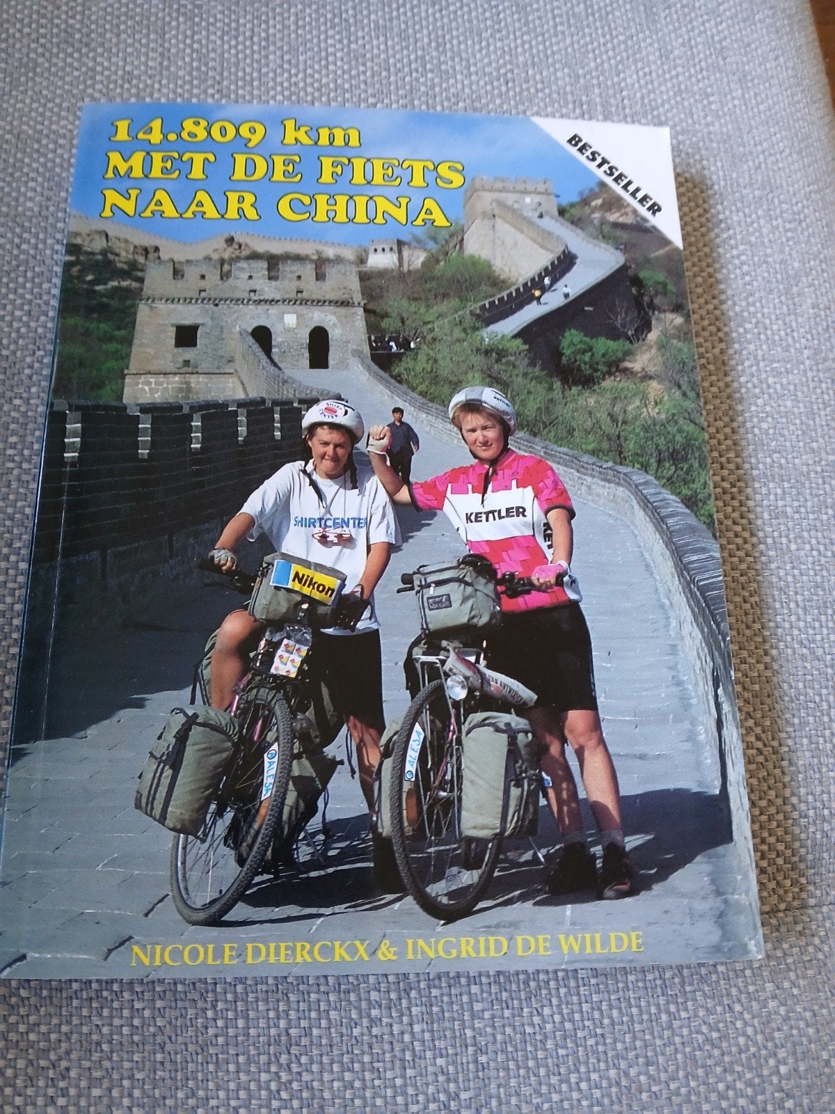 Met de fiets naar China 14.809km, Livres, Récits de voyage, Enlèvement