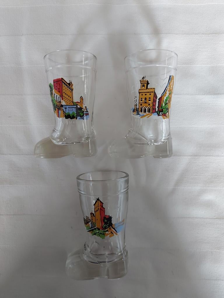 Verres à goutte anciens, Collections, Enlèvement ou Envoi