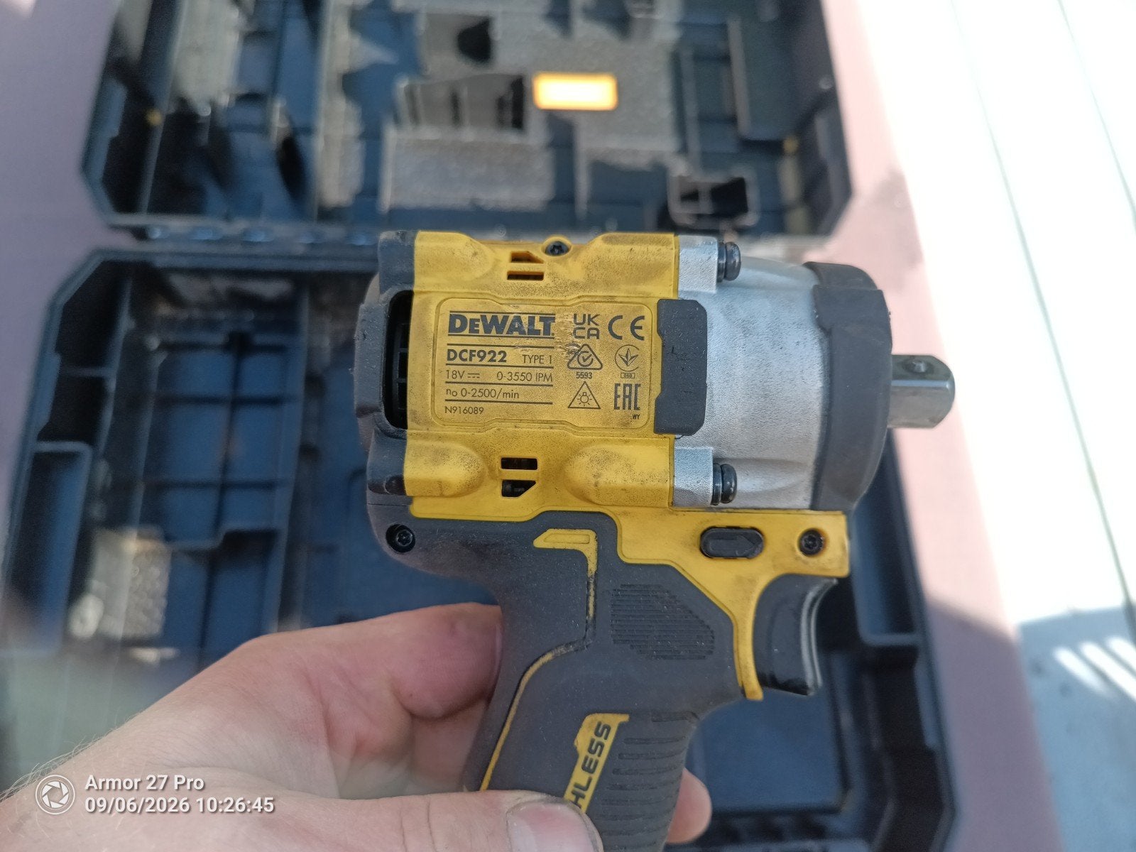 dewalt slagmoersleutel dcf922, Bricolage & Construction, Outillage | Outillage à main, Enlèvement ou Envoi, DeWalt