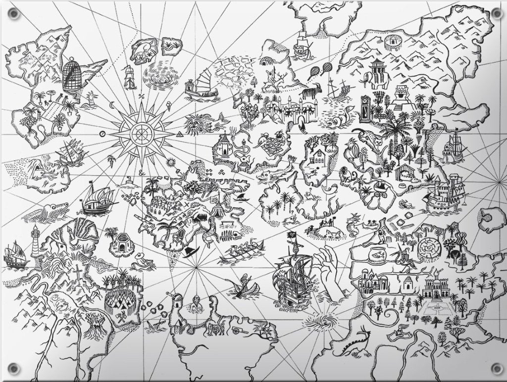 Stripbeurs-Wonderland, plaque émaillée, Brecht Evens, 85 pcs, Enlèvement ou Envoi, Autres personnages, Neuf, Image, Affiche ou Autocollant
