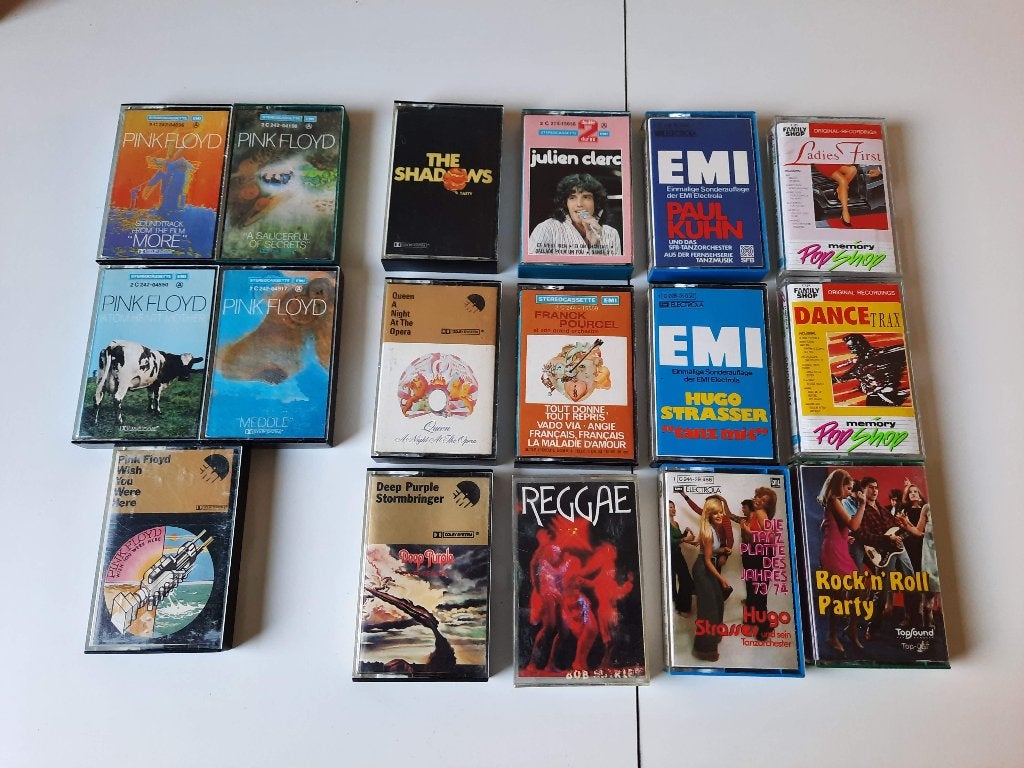 1 lot de cassettes audio, Originale, Autres genres, Enlèvement, Utilisé