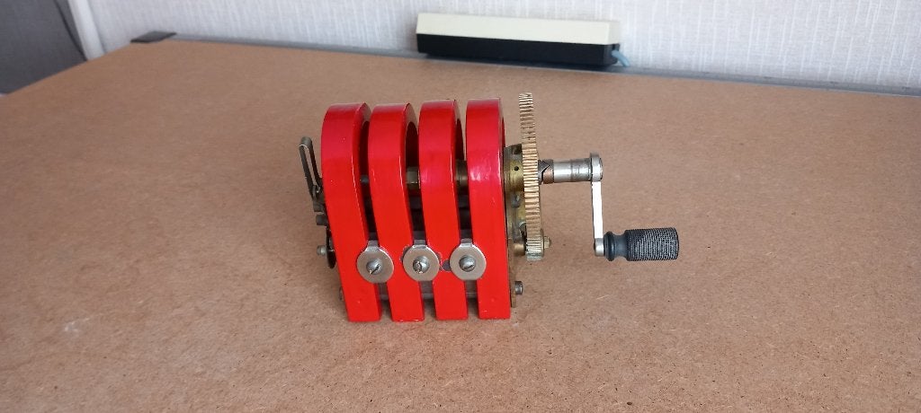 Dynamo uit oude telefoon, Telecommunicatie, Ophalen, Gebruikt, Met draaischijf