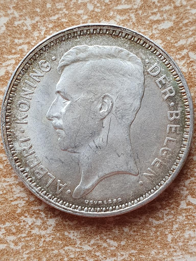 20 francs Albert Ier 1934 VL/NL Pos. B, Enlèvement ou Envoi, Monnaie en vrac, Argent, Argent