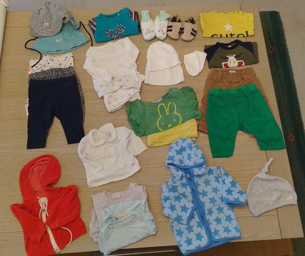 Kleding maat 50-56-60 jongen / meisje, Kinderen en Baby's, Ophalen, Zo goed als nieuw, Jongetje of Meisje, Broekje