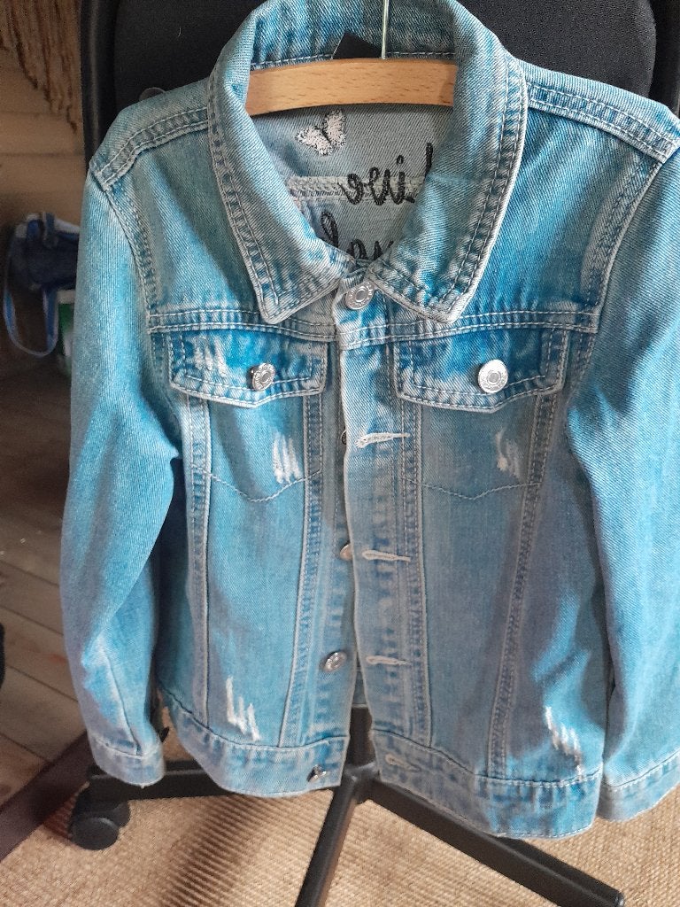 Jeansvestje, Ophalen of Verzenden, Zo goed als nieuw